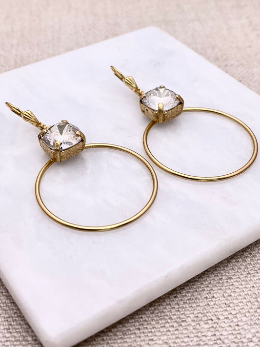 Bernadette Earrings - Gold with Shade