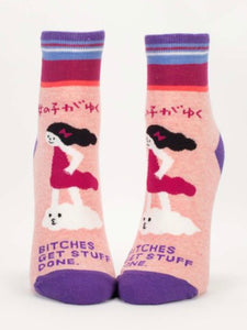 Women’s Bitches Get Stuff Done Ankle Socks