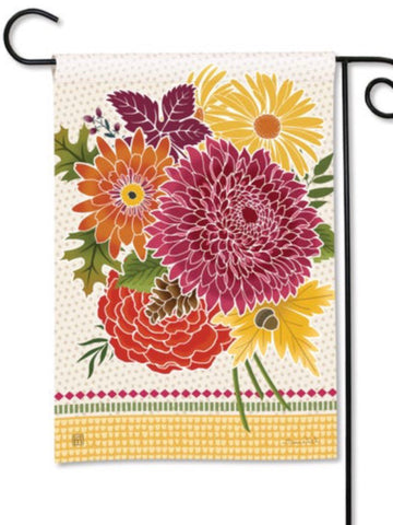 Autumn Floral Garden Flag (Flag Stand Sold Separately)