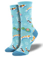 Women’s Every Now and Zen Socks Blue