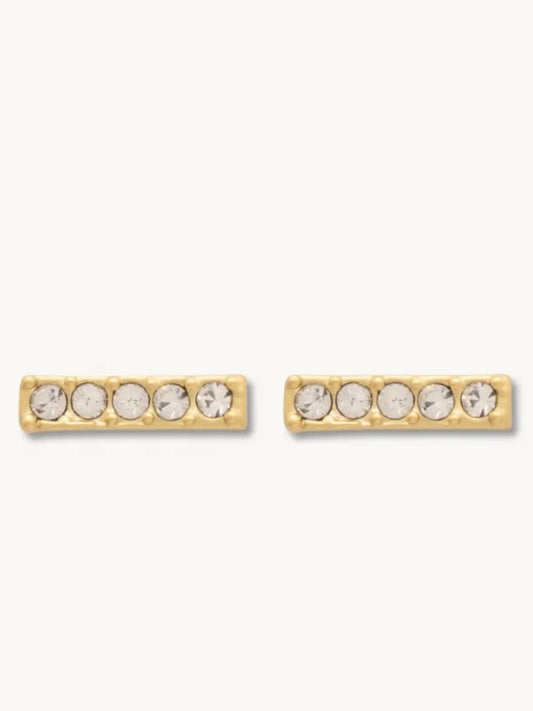Sea La Vie Hope Stud Earrings - Gold