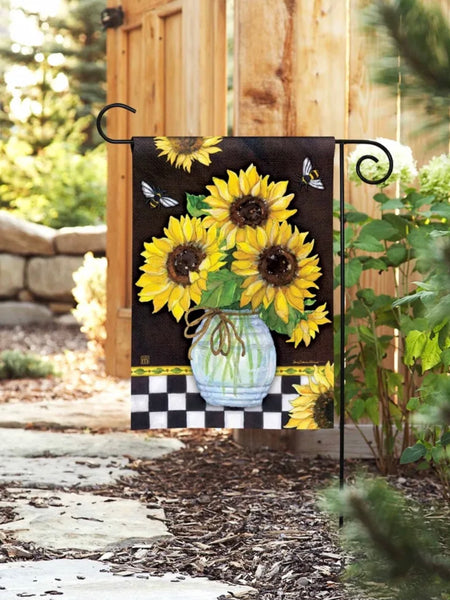 Sunflowers Garden Flag (Flag Stand Sold Separately)