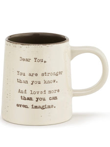 Dear You Mug - Strength