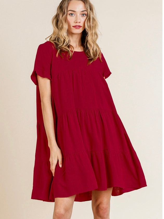 Raelynn Dress - Red