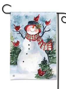 Snowman Friends Garden Flag (Flag Stand Sold Separately)
