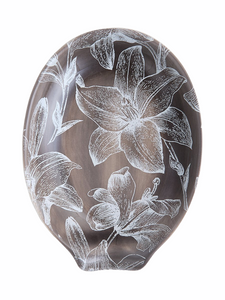 Lilies Oval Spoon Rest
