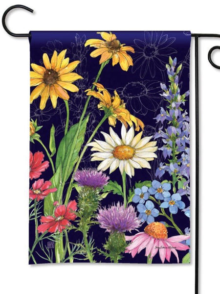 Wildflower Mix Garden Flag (Flag Stand Sold Separately)