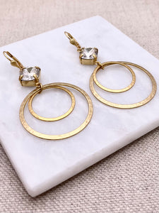 Ada Earrings - Gold with Shade