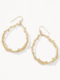 Spritz Teardrop Earrings - Gold