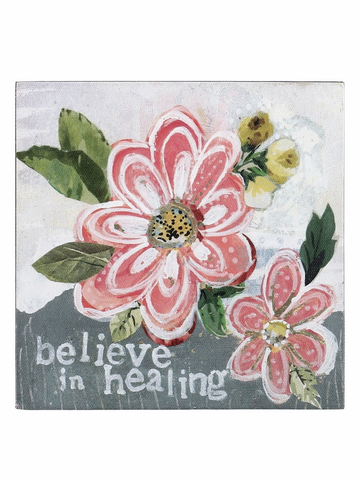Believe in Healing Wall Art