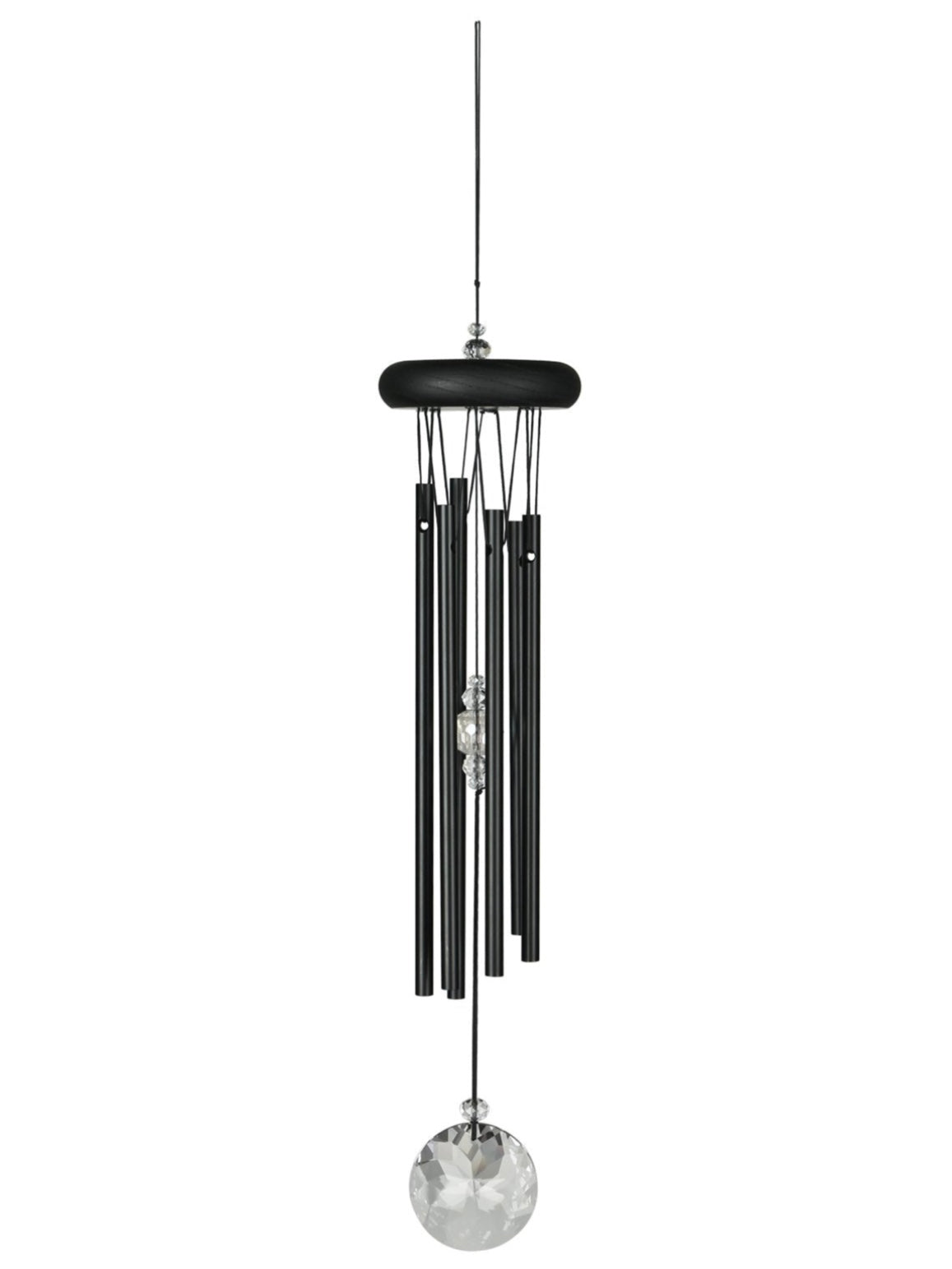 Woodstock Crystal Meditation Chime - Black