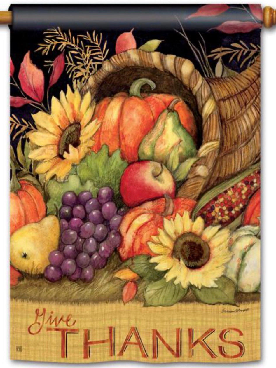 Harvest Blessings Standard Flag (Flag Pole Sold Separately)