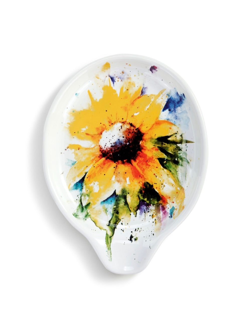 Sunflower Oval Spoon Rest