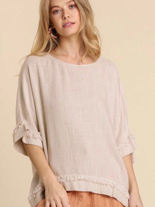 Addilyn Top - Oatmeal