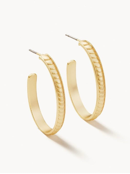 Naia Bitty Hoop Earrings - Gold