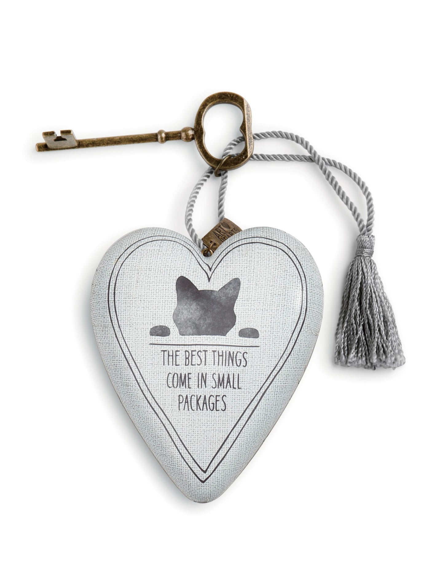 The Best Things Cat Art Heart