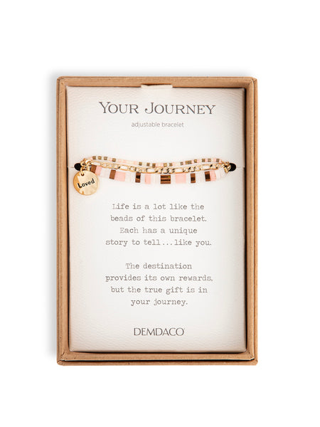 Your Journey Tile Bracelet - Loved
