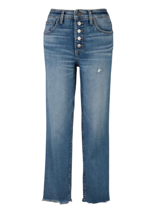 Rachael High Rise Fab Ab Mom Jean - Imagined Wash