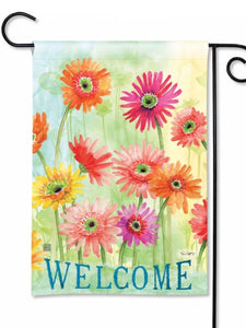 Gerbera Daisies Garden Flag (Flag Stand Sold Separately)