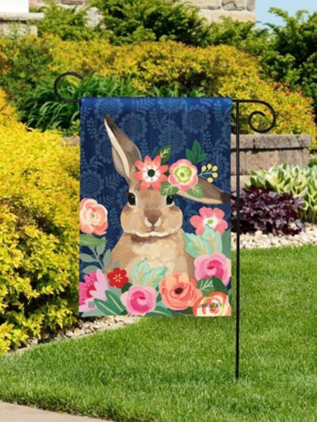 Bunny Bliss Garden Flag (Flag Stand Sold Separately)