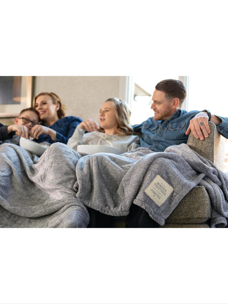 Moments Together Family Mega Blanket - Gray