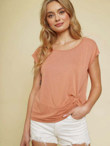 Aleena Top - Apricot