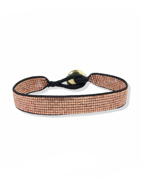 Rose Gold Solid Thin Luxe Bracelet