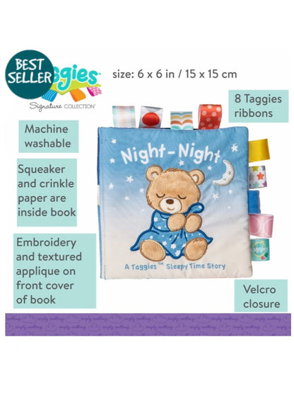 Taggies Starry Night Teddy Soft Book