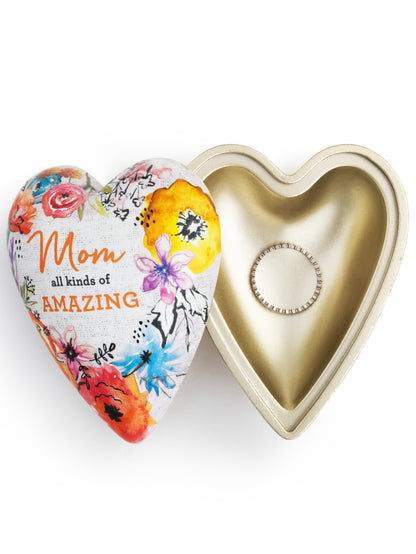 Amazing Mom Art Heart Keeper