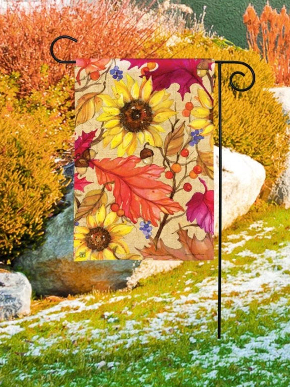 Sunflower Splendor Garden Flag (Flag Stand Sold Separately)