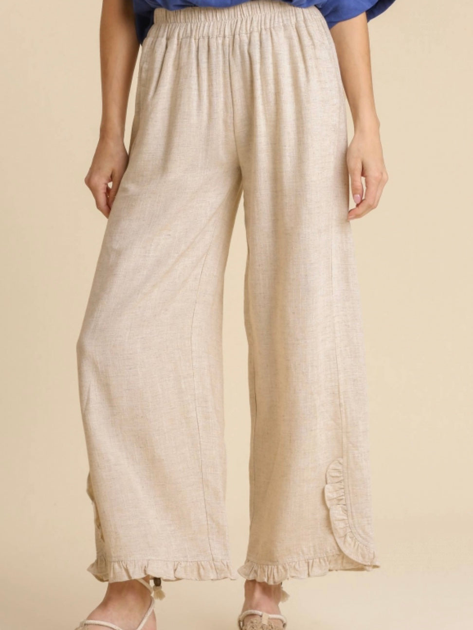 Umgee Modern Ease Crop Pant