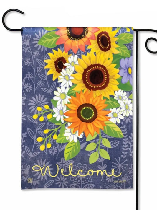 Denim Garden Garden Flag (Flag Stand Sold Separately)