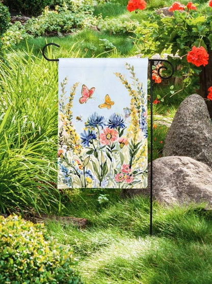 Joyful Garden Garden Flag (Flag Stand Sold Separately)