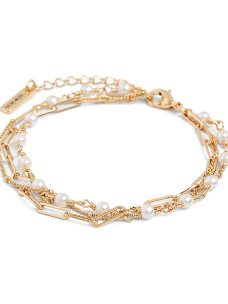 Pearls from Within Bracelet - Gold