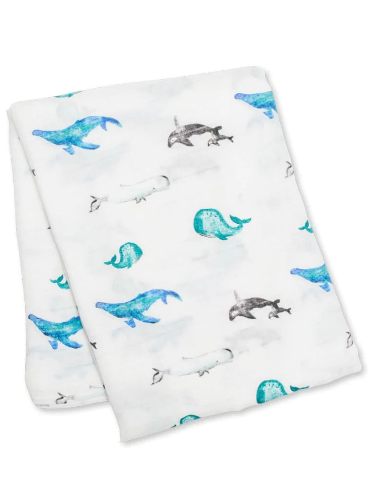 Whales Swaddling Blanket