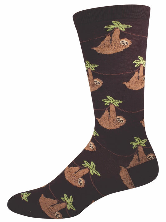 Men’s Sloth Socks Black