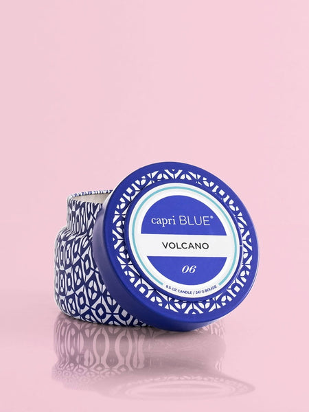 Volcano Printed Travel Tin, 8.5 oz. *Pickup Only Item