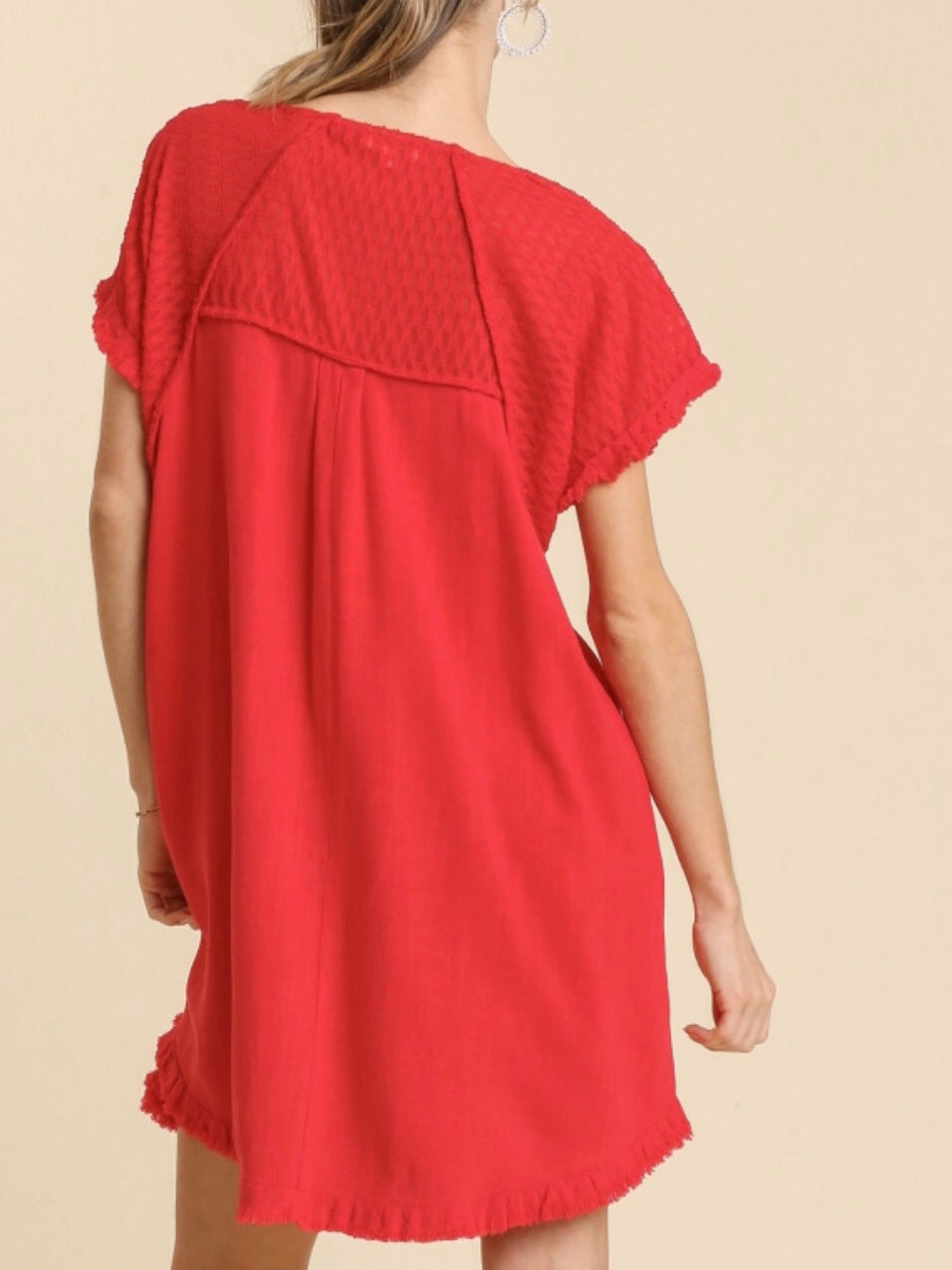 Jordan Dress - Poppy Red