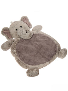 Grey Elephant Baby Mat