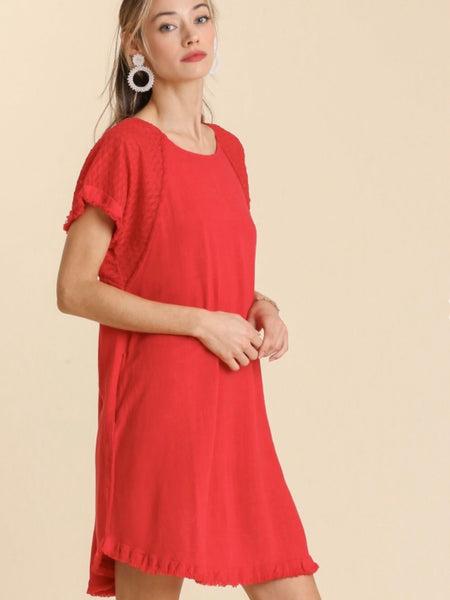 Jordan Dress - Poppy Red