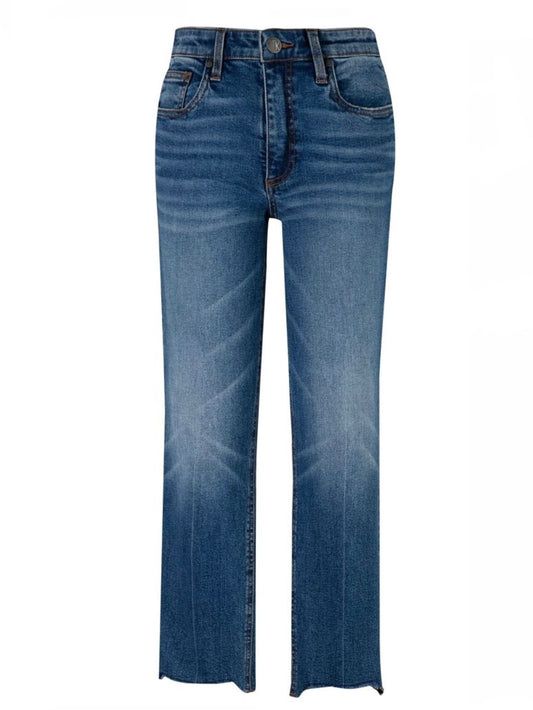 Rachael High Rise Fab Ab Mom Jean - Perfect Wash