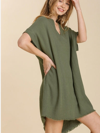 Jimena Dress - Olive