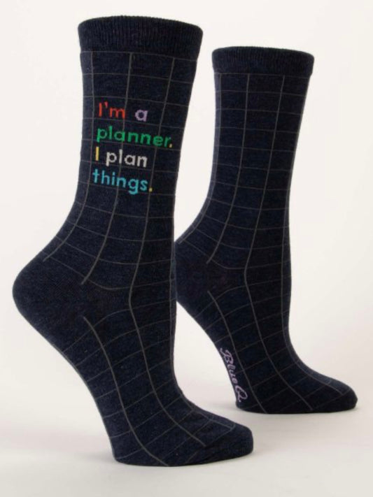 Women’s I’m a Planner Crew Socks