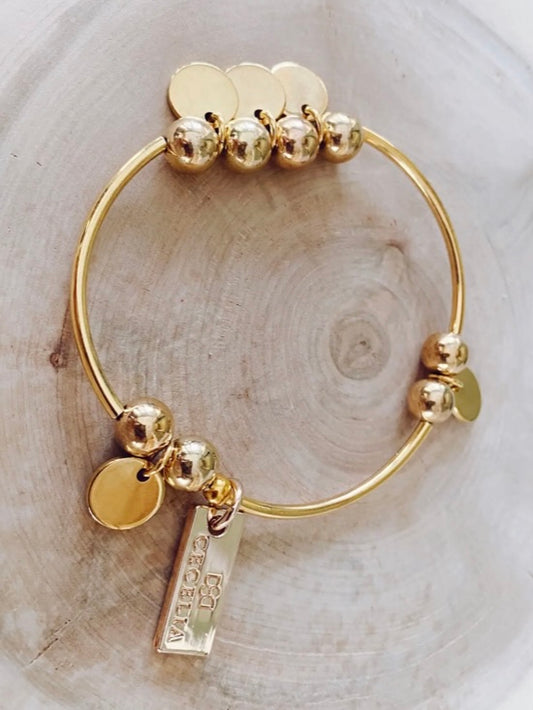 Gold Charm Bracelet