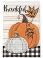 Plaid Pumpkin Standard Flag (Flag Pole Sold Separately)