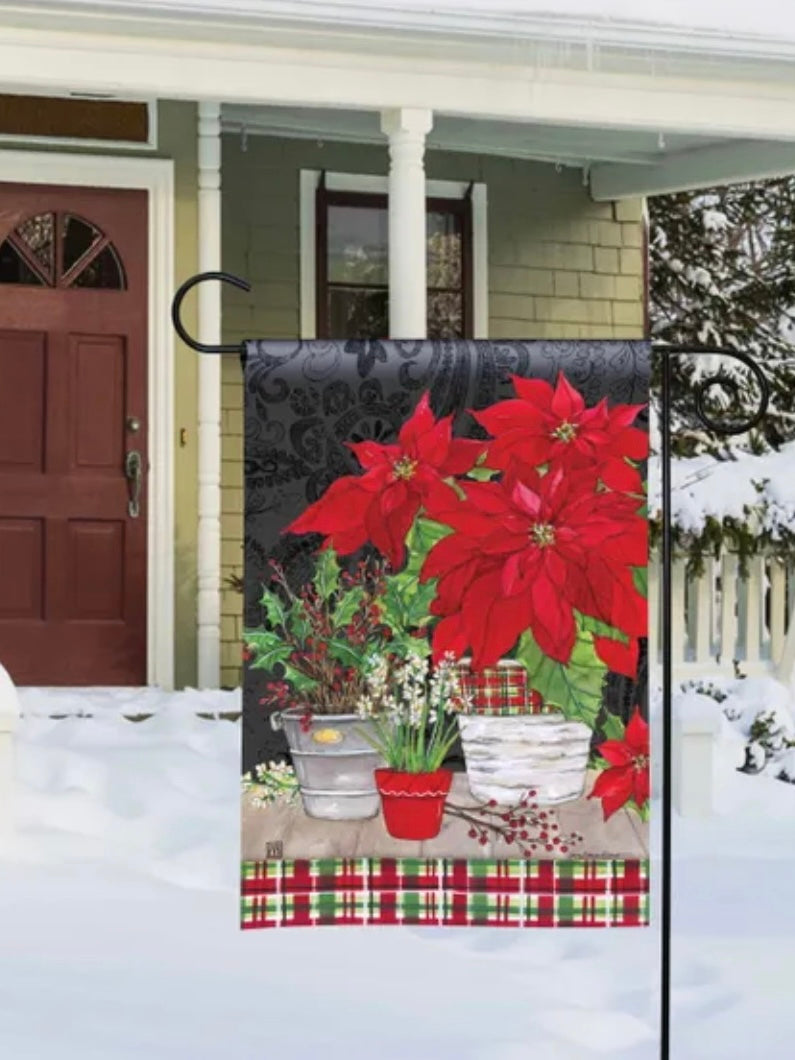 Holiday Gathering Garden Flag (Flag Stand Sold Separately)