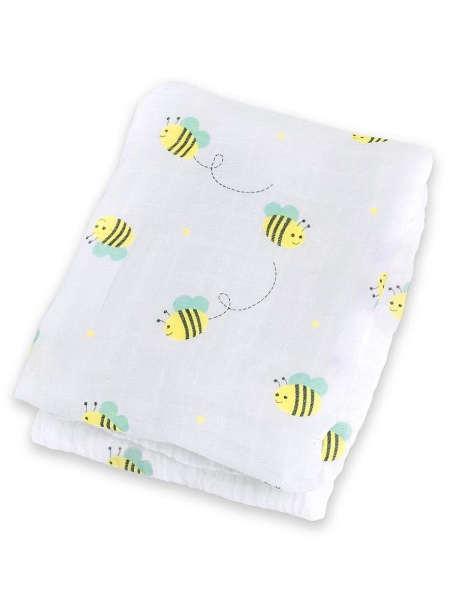 Bumbling Bee Swaddling Blanket