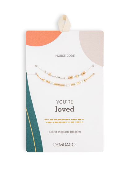 Morse Code Bracelet - You’re Loved