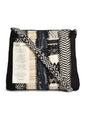 Your Journey Black and Cream Crossbody Bag