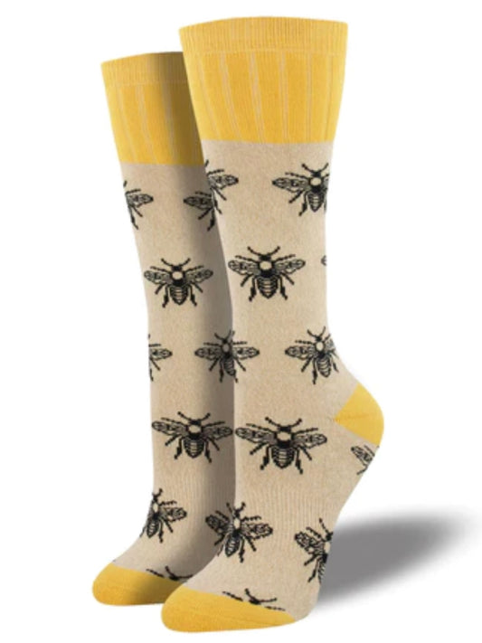 Women’s Outlands Bee Socks Oatmeal